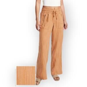 Athleta Wide Leg Pants in Light Brown